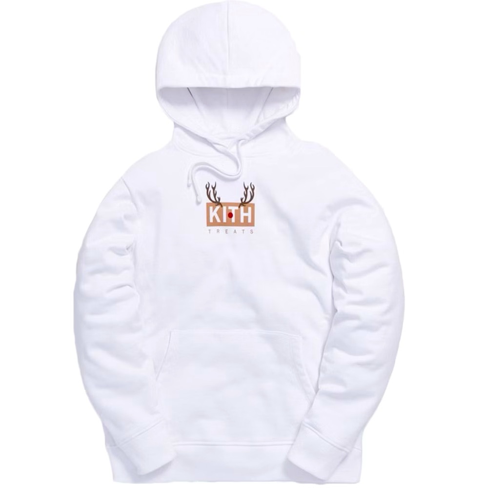 kith treats kithmas reindeer hoodie - size M